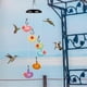 thumbnail image 4 of Charming Wind Chimes Hummingbird Feeders Hummingbird Feeder,A, 4 of 5