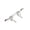 Transparent, variant on Lifetechs K19 Gaming Trigger Mini Six Finger Control Metal Game Shooter Fire Button Aim Key for Smartphone