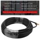 thumbnail image 3 of 2X Extensión de Antena WiFi SMA 10M SMA Macho Una SMA Hembra de Baja Pérdida RG58 Cable Coaxial Patch Lead Coax, 3 of 5