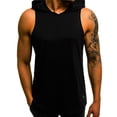 thumbnail image 1 of Sweat à Capuche Sans Manches pour Hommes Été GYM Musculation Sweat à Capuche Sport, 1 of 6