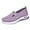 Light purple, variant on Women's woven orthopedic breathable soft shoes arch support, diabetes foam shoes walking anti-skid sports shoes