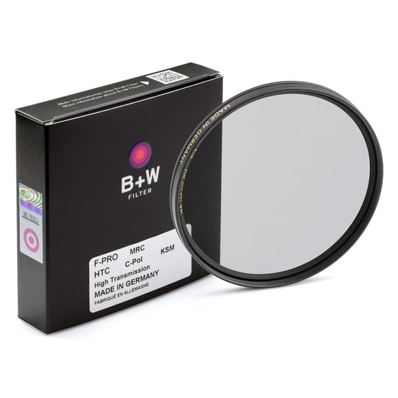 Filtro de fotografía Schneider Optics B + W Polarizer Circular Kaesemann 72mm