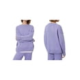 thumbnail image 2 of Women'S Light-Weight Soft Petite Crewneck Solid Plain Sweaters Fall Winter Pullover Jumper Tops Purple XL, 2 of 6
