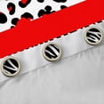 thumbnail image 4 of Manfei Animal Print Patchwork Blackout Curtains Set of 2 (52x84 Each) for Teens Boys Girls,Animal Leopard Zebra Window Curtains,Geometric Stripes Curtains and Drapes,Luxury Bedroom Decor, 4 of 6