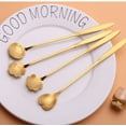 thumbnail image 3 of Vikakiooze under $10,Colorful Spoon Long Handle Spoons Flatware Coffee Drinking Tools Kitchen Gadget, 3 of 3