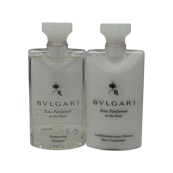 Bvlgari White Tea Au The Blanc Shampoo & Conditioner. Lot of 6(3 of Each) Unisex Adult All Hair Type