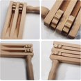 thumbnail image 2 of Wood Ratchet Noise Maker Traditional Mexican Matraca Rattle Party Game Instrument, 2 of 5