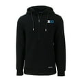 thumbnail image 2 of Men's Cutter & Buck  Black Big Ten Gear Roam Eco Recycled Half-Zip Pullover Hoodie, 2 of 3