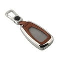 thumbnail image 4 of BUYISI Zinc Alloy Leather Remote Key Fob Cover Case For Chevrolet For Cruze For Camaro Brown, 4 of 5