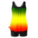 thumbnail image 5 of Trajes de baño tankini para mujer Trajes de baño de dos piezas con espalda de tiras y estampado conservador para mujer Traje de baño de dos piezas para mujer, 5 of 5