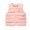 B-Pink136, variant on JAJAHO Baby Boys Girls Puffer Vest Toddler Winter Lightweight Sleeveless Button Up Quilted Jacket 6M-6Y