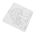 thumbnail image 2 of Falleo Clearance Pre Drawn Canvas Panel for Kids Cute Cartoon Pattern Imagination Development Pre Printed Canvas DIY Coloring Board Mushroom, 2 of 5