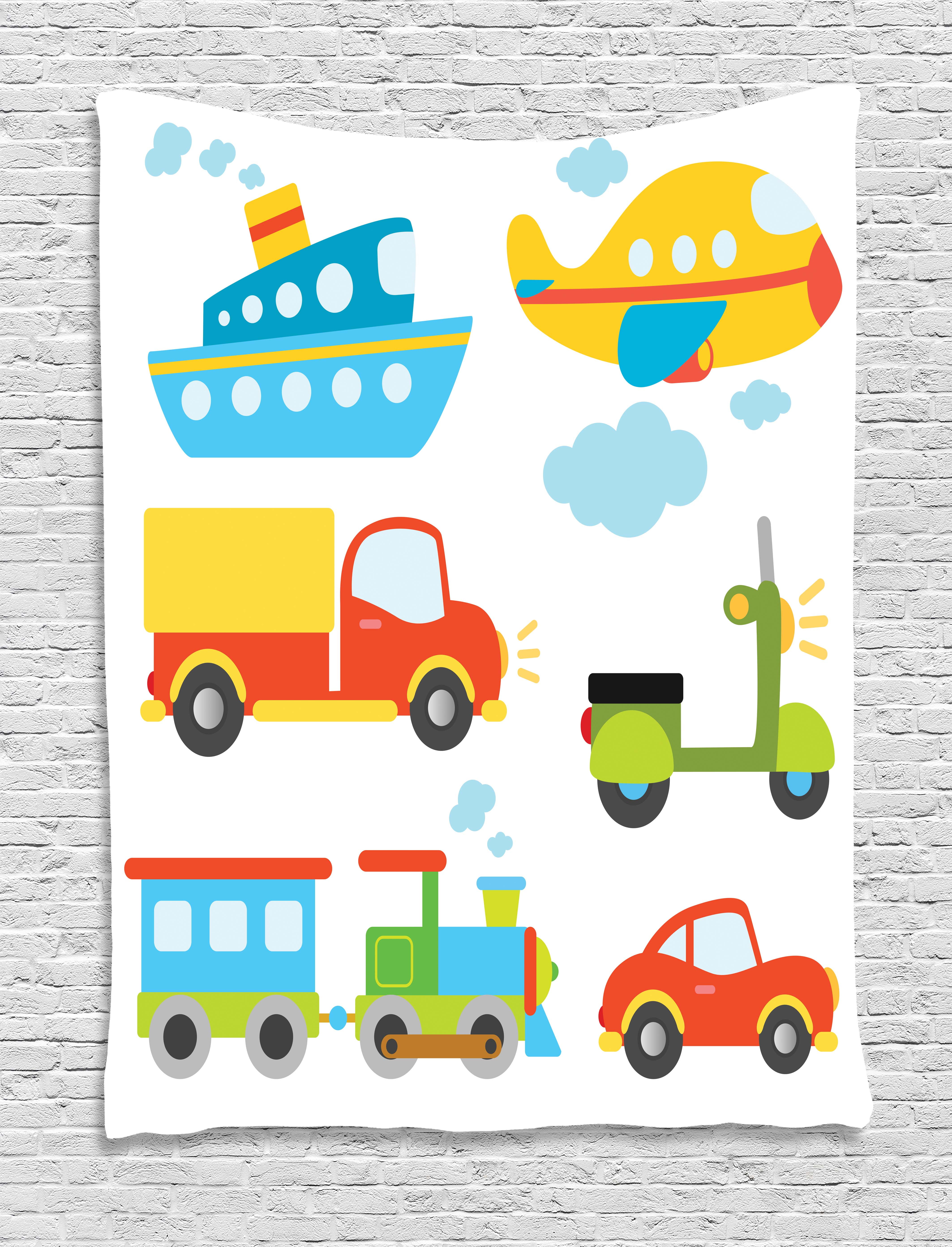 Wall Décor Car Truck Airplane Boy Nursery Art Print Wall Décor Car Truck Airplane Boy