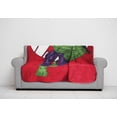 thumbnail image 3 of Avengers with Captain America, Hulk, and Thor Kids Blanket, 62 x 90, Microfiber, Red, Marvel, 3 of 5