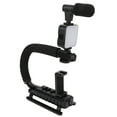 thumbnail image 1 of Ecomeon Handheld Video Camera Stabilizer With LED Light Microphone Portable U Shape Camera Stabilizer,U Shape Bracket Stabilizer, 1 of 8