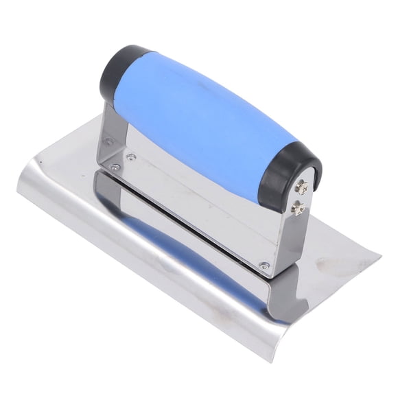 Concrete Edger, 100 degrees Celsius urvature Curved End Edger Erosion Resistant Rugged Fine Craftsmanship Stainless Steel for Driveways