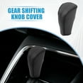 thumbnail image 2 of Unique Bargains Gear Shifting Knob Cover Automatic Transmission Lever Trim for Hyundai IX35 2010-2015  Black, 2 of 6