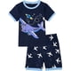 thumbnail image 1 of Conjunto de pijamas para niños, 2 piezas, manga corta, ropa de dormir01-Blue7 esquí esquí Gafas de esquí, 1 of 5