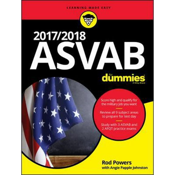 Pre-Owned 2017 / 2018 ASVAB For Dummies
