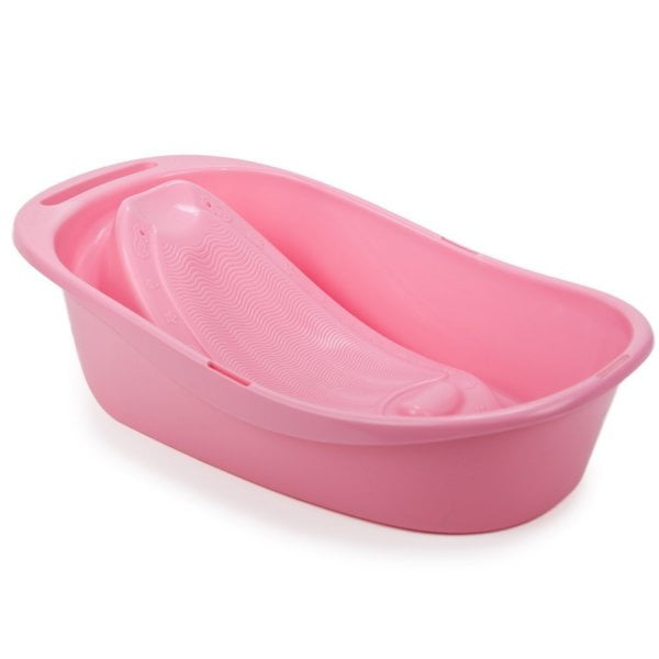 JC Toys For Keeps! Pink Baby Doll Bathtub Fits dolls up to 16” Long
