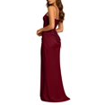 thumbnail image 5 of Iyufng Evening Gown for Women Spaghetti Straps Pleated Bodycon Maxi Dresses, 5 of 6