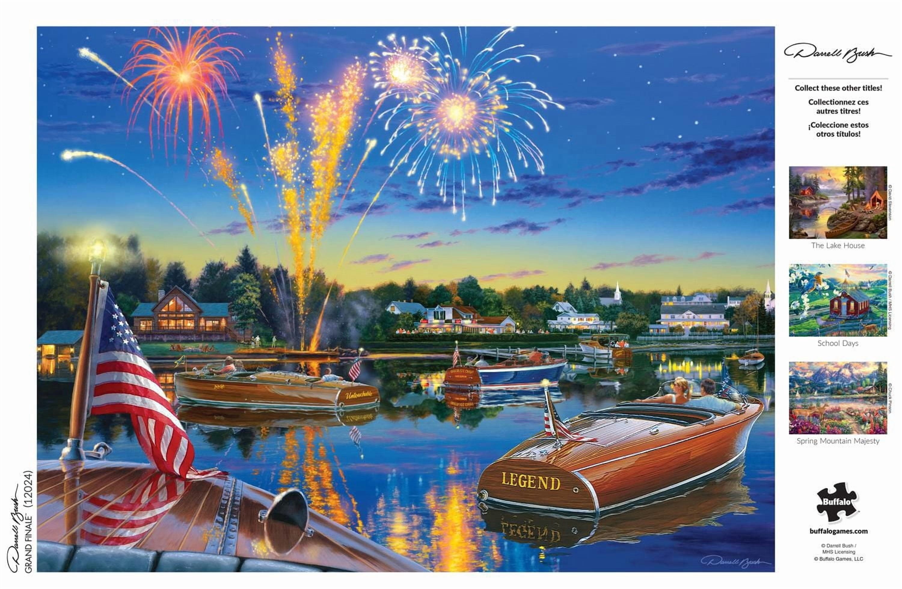 Buffalo Games – Darrell Bush series - Grand Finale - 1000 Piece Jigsaw Puzzle