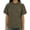 Green, variant on Tops for Women Short Sleeve Washed Graphic Casual Basic Summer Loose T Shirts Black 4XL