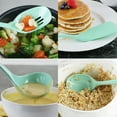 thumbnail image 2 of Calypso Basics by Reston Lloyd, 4pc Melamine Utensil Set, Seafoam, 2 of 4