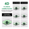thumbnail image 4 of Nivel láser S0035G  2 Baterías Multifuncional 16 Líneas, 4 of 4