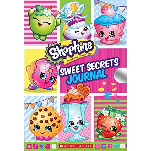 Pre-Owned Sweet Secrets Journal (Shopkins Locking Journal) (Hardcover) 0545940559 9780545940559