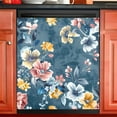 thumbnail image 5 of Ryvnso Flower Botanicals Dishwasher Magnetic Refrigerator Magnet Cover Kitchen Home Decorative 23"x26", 5 of 6