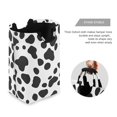 thumbnail image 3 of Yayeee Freestanding Laundry Hamper with Handle Collapsible Large Storage Basket for Clothes, Cow Spots, 3 of 7