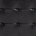 thumbnail image 4 of Baxton Studio Siskal Dark Brown Modern Cube Ottoman, 4 of 5