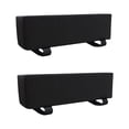 thumbnail image 2 of Chair Armrest Pad Memory Foam Thickened Chair Arm Rest Cover Chair Armrest Cushions Durable Portable Universal for Gaming Chair Home Office Black, 2 of 10