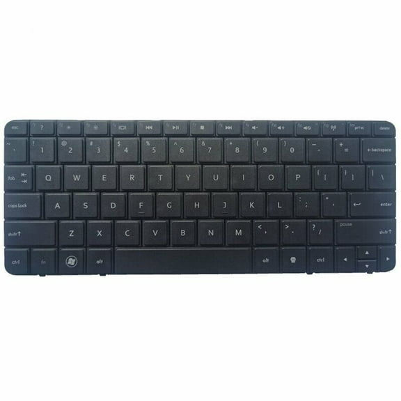 New Laptop Keyboard Replacement for HP COMPAQ Mini CQ10 110-3000 Series P/N:608769-001 HPMH-606618-001 MP-09K83US-E45 US Layout Black Color