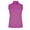 Boysenberry, variant on Monterey Club Women's Solid Tailored Collar Sleeveless Golf Polo Shirt #2672
