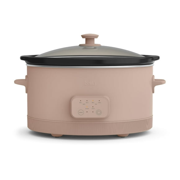 Slow Cooker BELLA, 5.7 L, con revestimiento cerámico programable Blossom