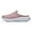 Pink, variant on Ladies Lightweight Knitted Mesh Fabric Non-Slip Rubber Soles Garden Shoes Breathable Beach Shoes Clogs Mules Shoes