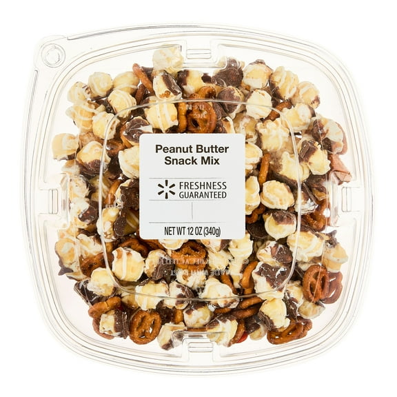 Freshness Guaranteed Peanut Butter Snack Mix Bowl,12 oz