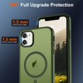 thumbnail image 4 of Funda magnética SUPFINE para iPhone 12/12 Pro Verde, 4 of 7
