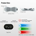 thumbnail image 5 of 3-in-1 Electric Lumbar Support Pillow , Smart Air Lift Technology, Massage, Ibration and Traction for Lower Back Pain Relief and Spine Support, 5 of 8