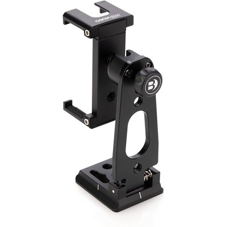 UPC: 6931747318704 | Benro MeVIDEO Sidekick Pocket in Black  Smartphone Adapter  Foldable  Fits Arca-Swiss Style and RC2 (BMSPKTBLK)