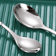 thumbnail image 2 of Juego de 5 cubiertos de acero inoxidable para niños, juego de cuchara y tenedor para niños, juego de cubiertos de metal para niños pequeños, 2 of 5