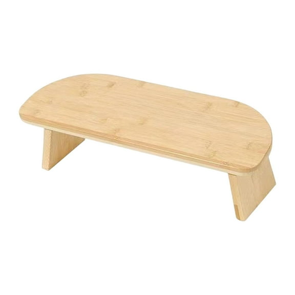 amleso Meditation Bench Foldable Bamboo Kneeling Seat for Sitting Teahouse Buddhist