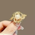 thumbnail image 5 of EOEMY Fashion Crystal Rhinestone Dragon Brooch Pin Women Men Corsage Jewelry Wholesale-#2, 5 of 9