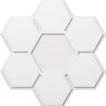 thumbnail image 1 of Ekena Millwork CMP34DY 34 in. OD x 11.75 in. Square Daisy Architectural Grade PVC Contemporary Ceiling Medallion, 1 of 1