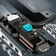 thumbnail image 4 of Altavoz de conducción ósea Matsuzay Bluetooth inalámbrico negro plata, 4 of 6