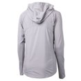 thumbnail image 3 of Women's-Cutter & Buck  Gray Houston Dynamo FC Adapt Eco Knit Hybrid Recycled Raglan Full-Zip Jacket, 3 of 3