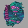 thumbnail image 2 of Boys Fortnite Halloween Battle Bus Nightmare Lightweight Hoodie, 2 of 5