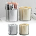 thumbnail image 6 of 360 Degree Rotation Pencil Holder, 5 Slots Pencil Holder for Desk Pencil Cup Makeup Brush Holder Office Business Card Pen Pencil Stationery Holder Organizer Storage Box, 1Pc(Yellow,4.3x4.3x4.2"), 6 of 7